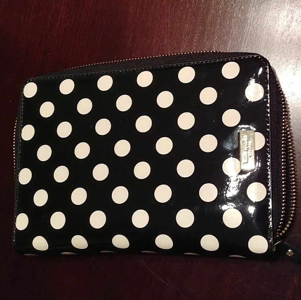 Polka dot Kate Spade Carlisle planner